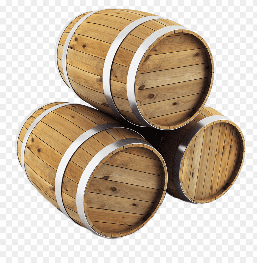 Transparent Background PNG of stacked barrels - Image ID 86