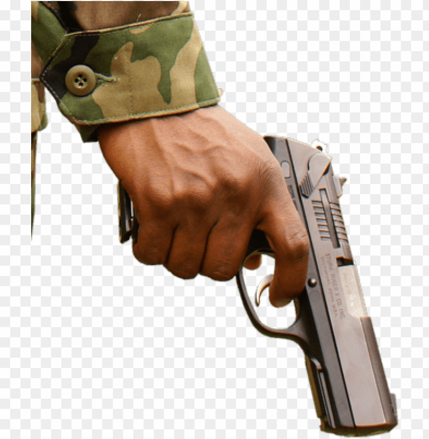 hand holding shotgun png clip art black and white hand on gun PNG transparent with Clear Background ID 180835
