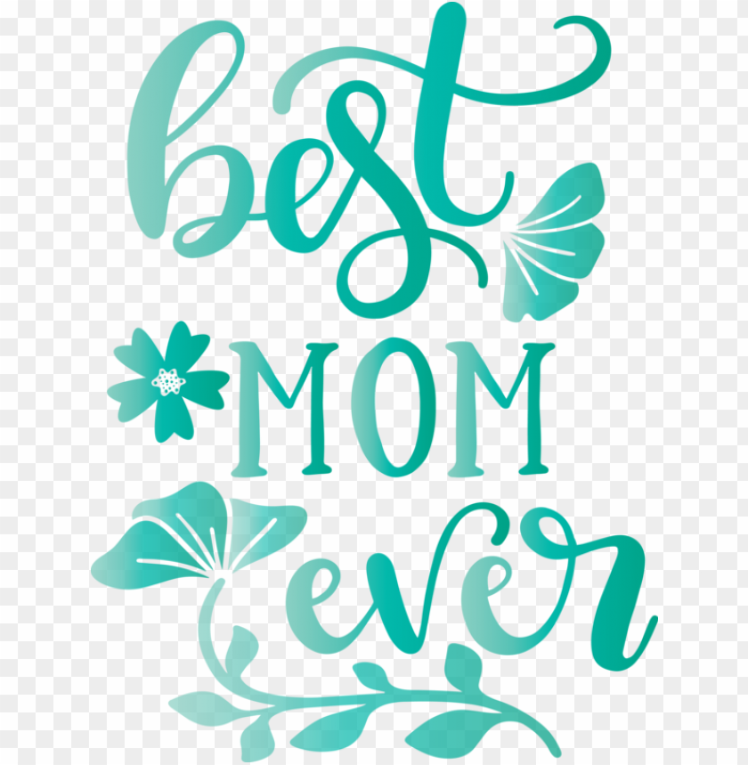 mothers day text turquoise teal for mothers day calligraphy for mothers day PNG transparent with Clear Background ID 473993